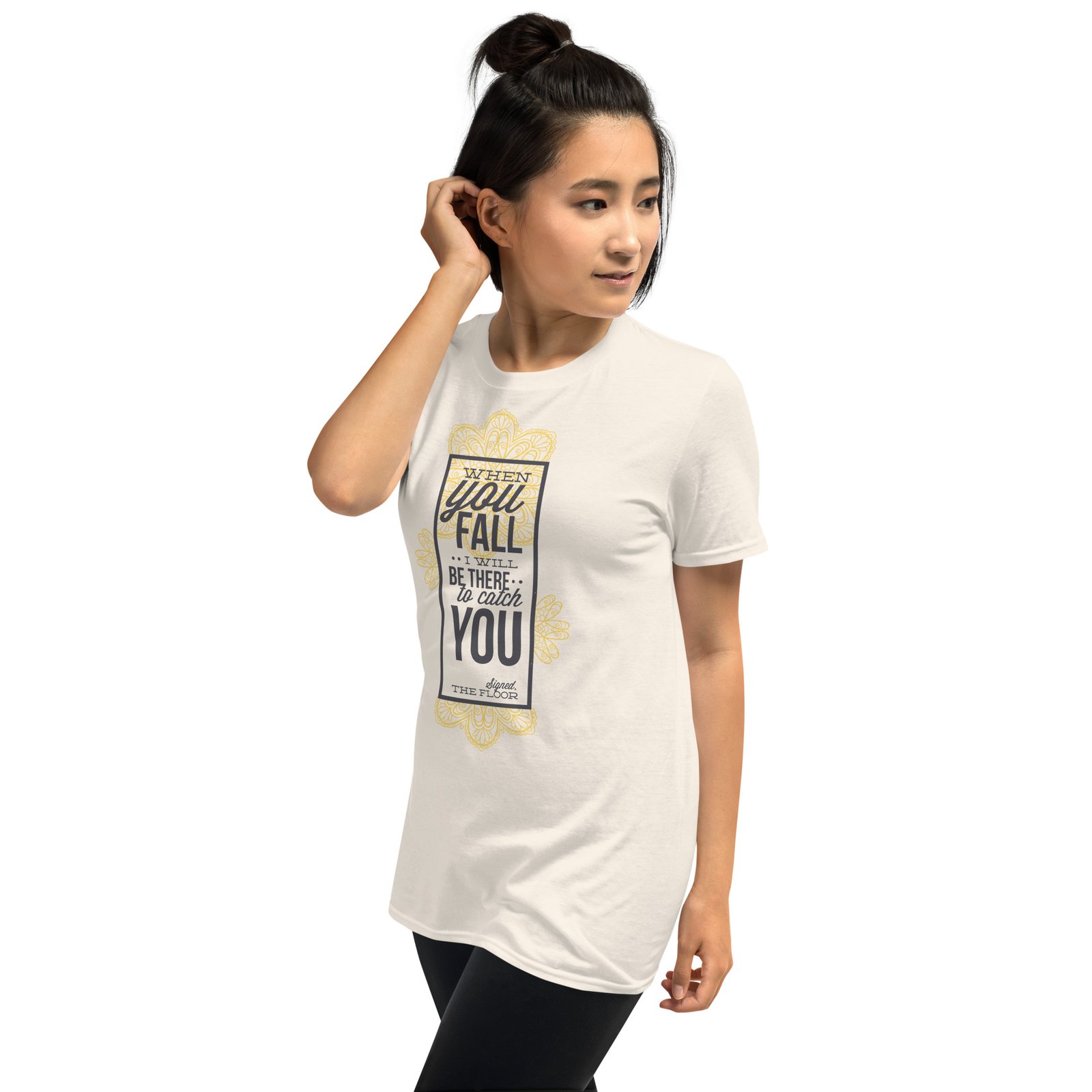 When you fall... I will be there to catch you Short-Sleeve Unisex T-Shirt - Image 22