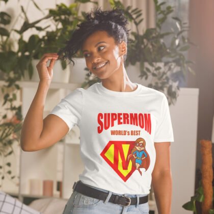 Supermom World's Best Mom Short-Sleeve T-Shirt