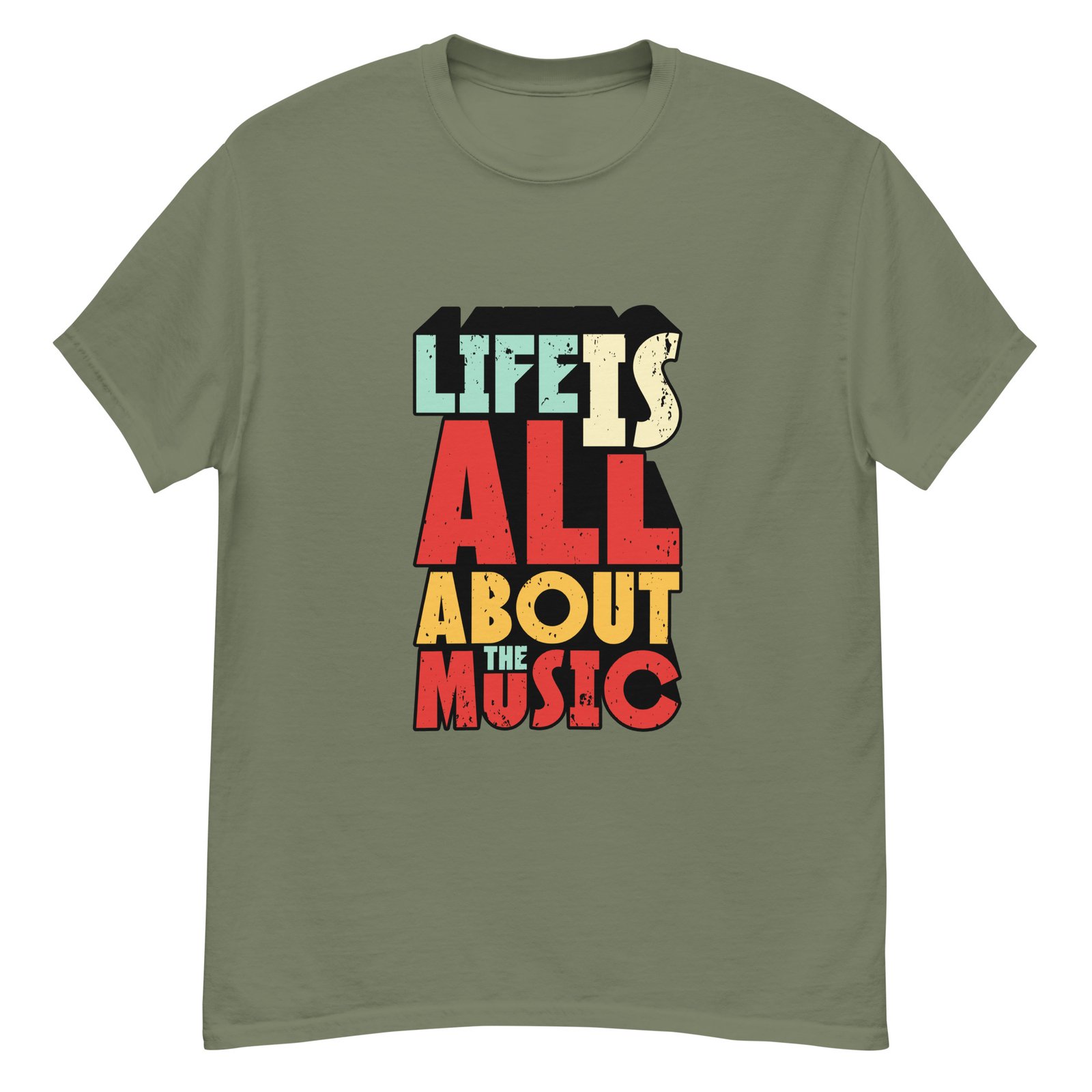 Life is All About Music Unisex classic tee - Image 6