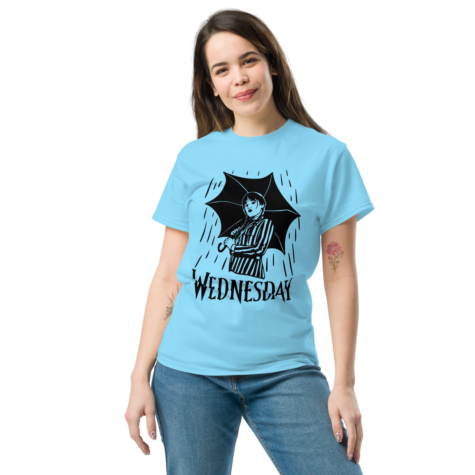 Wednesday Unisex classic tee - Image 6