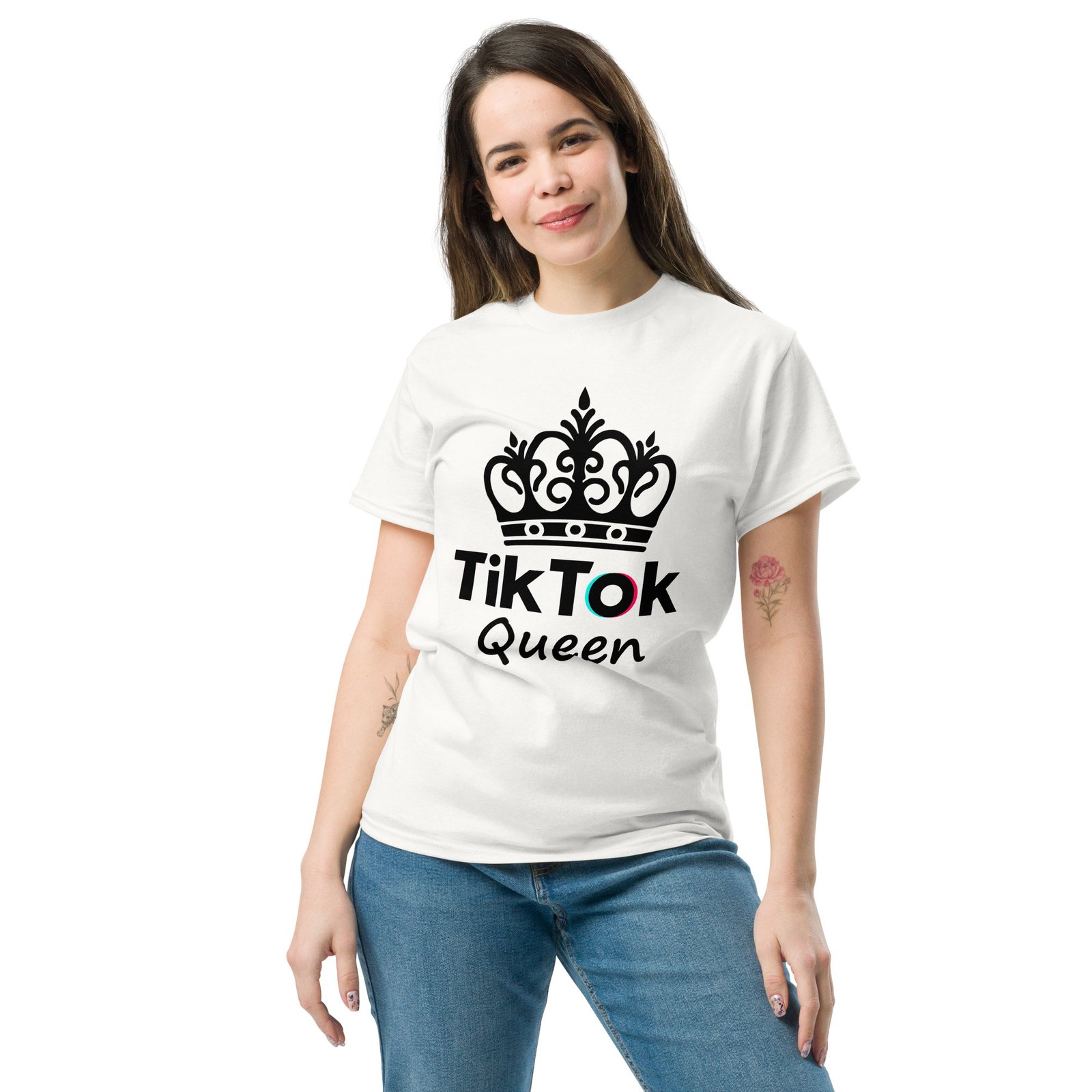 TikTok Queen Unisex classic tee - Image 4
