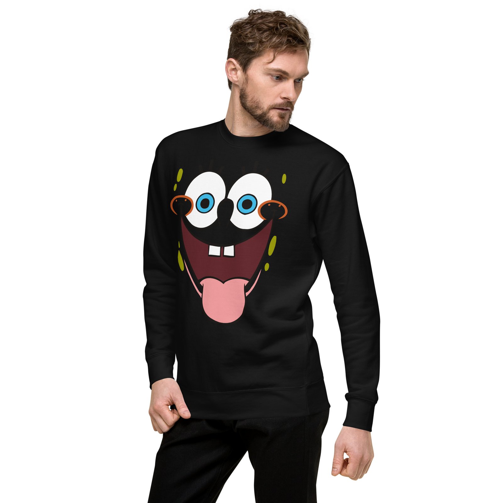Spongebob Unisex Premium Sweatshirt - Image 3