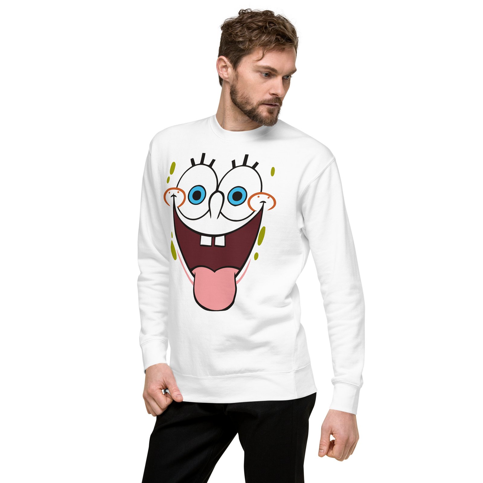 Spongebob Unisex Premium Sweatshirt - Image 10