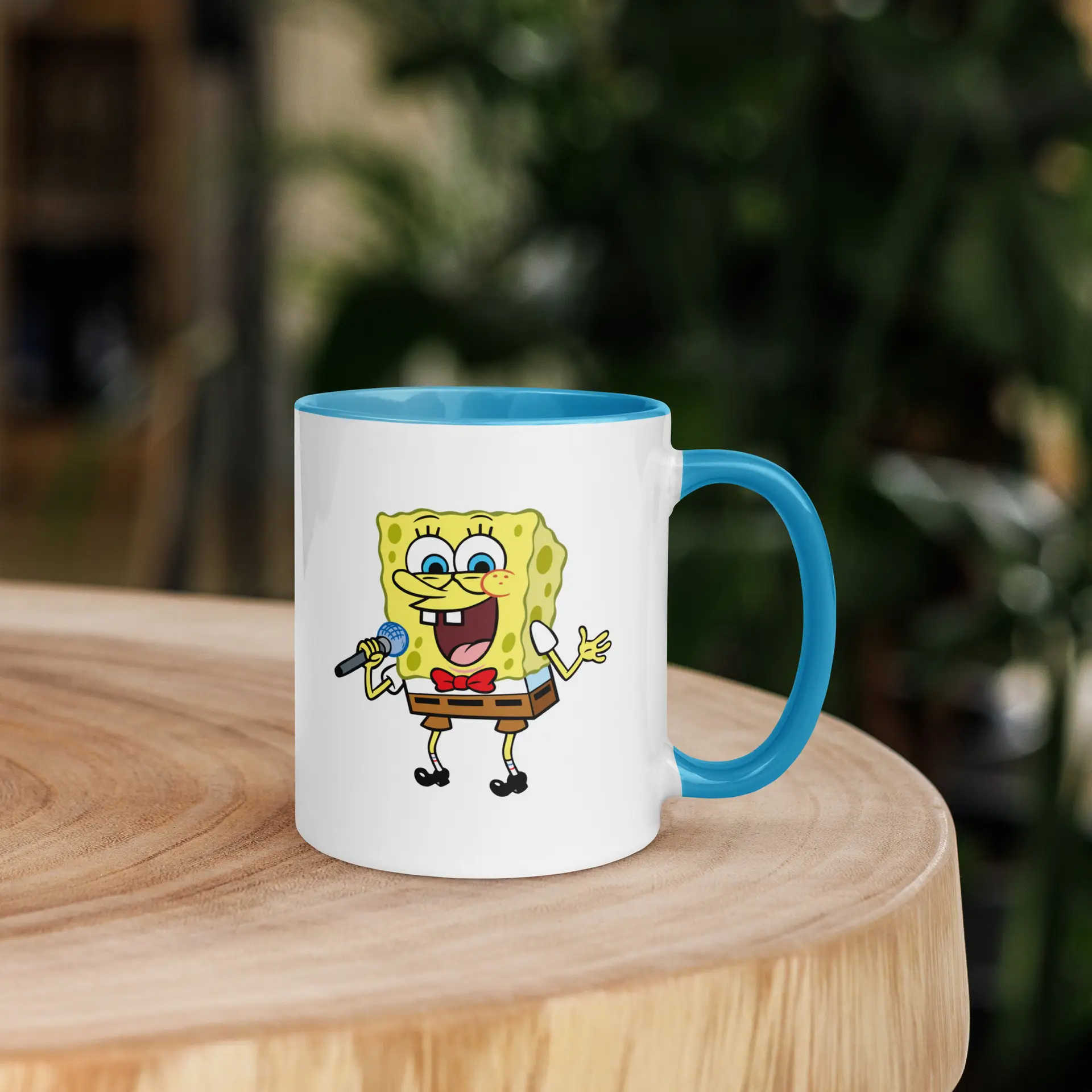 Spongebob Fan Mug with Color Inside - Image 18