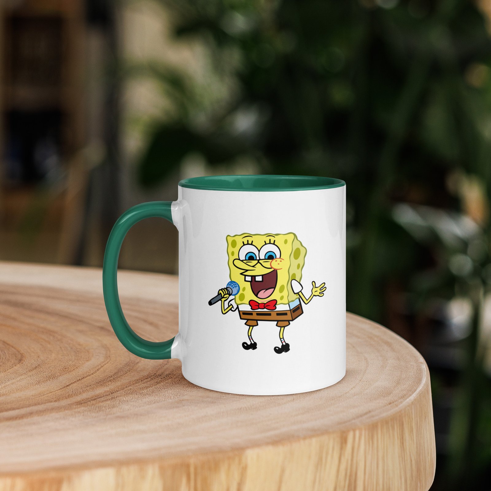 Spongebob Fan Mug with Color Inside - Image 11