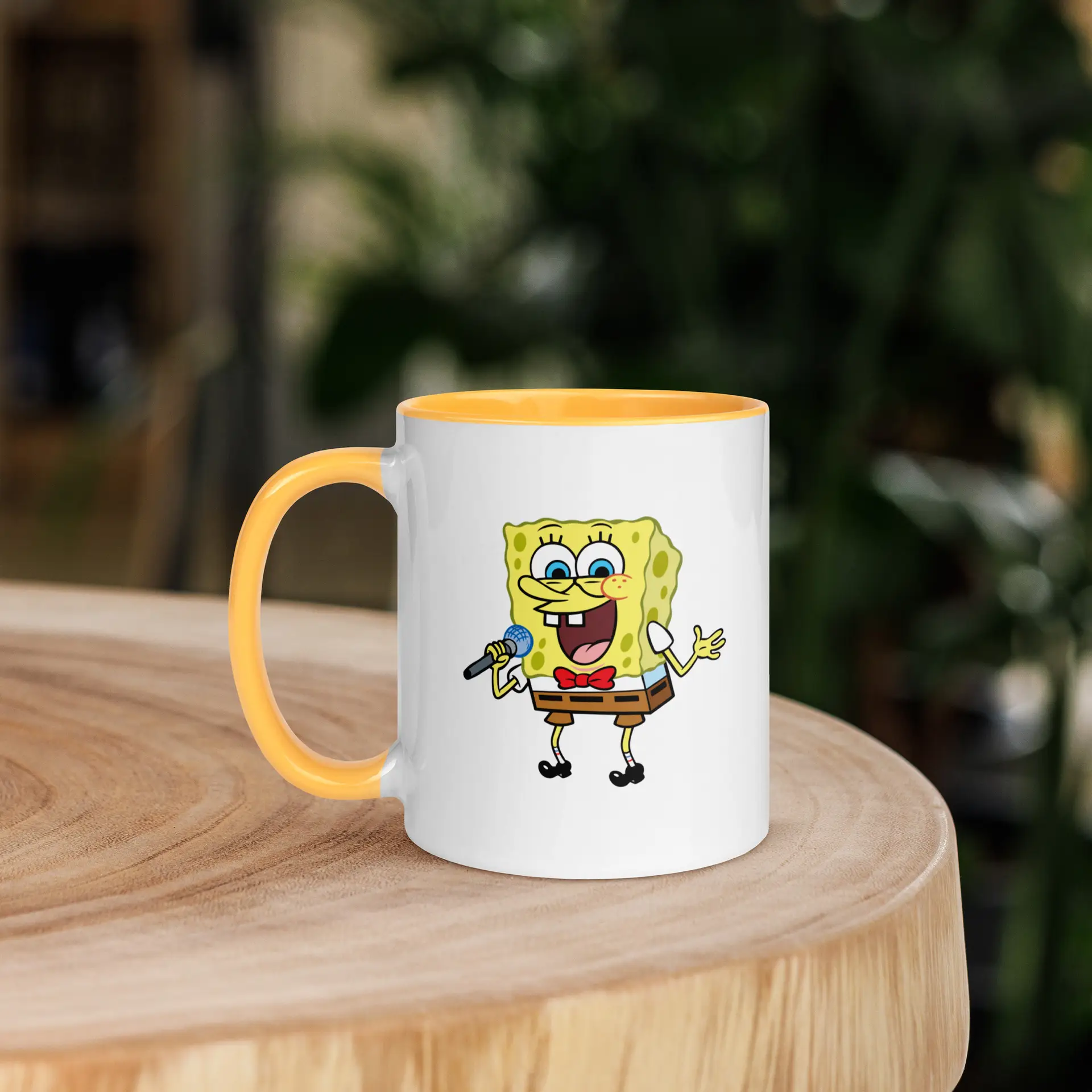 Spongebob Fan Mug with Color Inside - Image 23