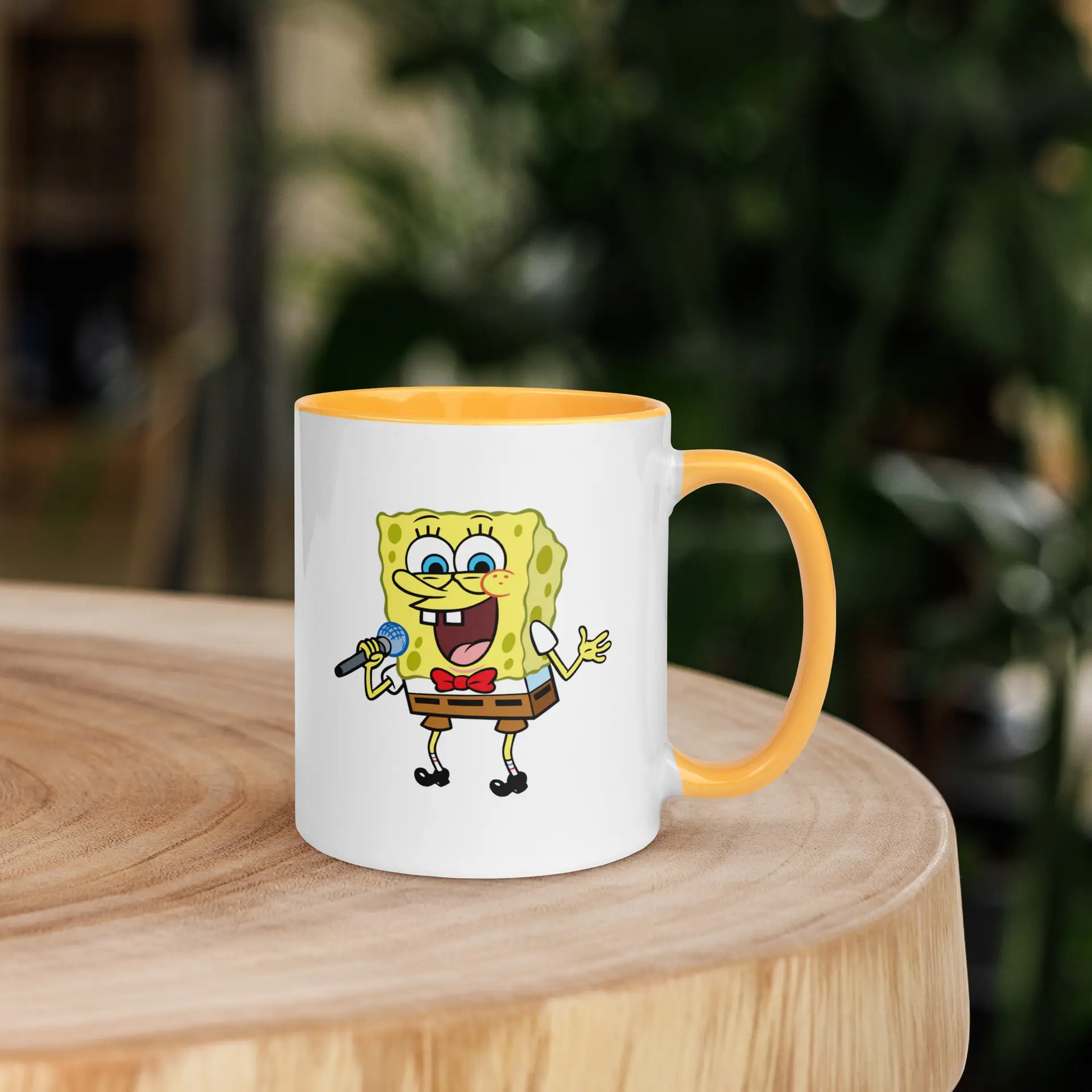 Spongebob Fan Mug with Color Inside - Image 24