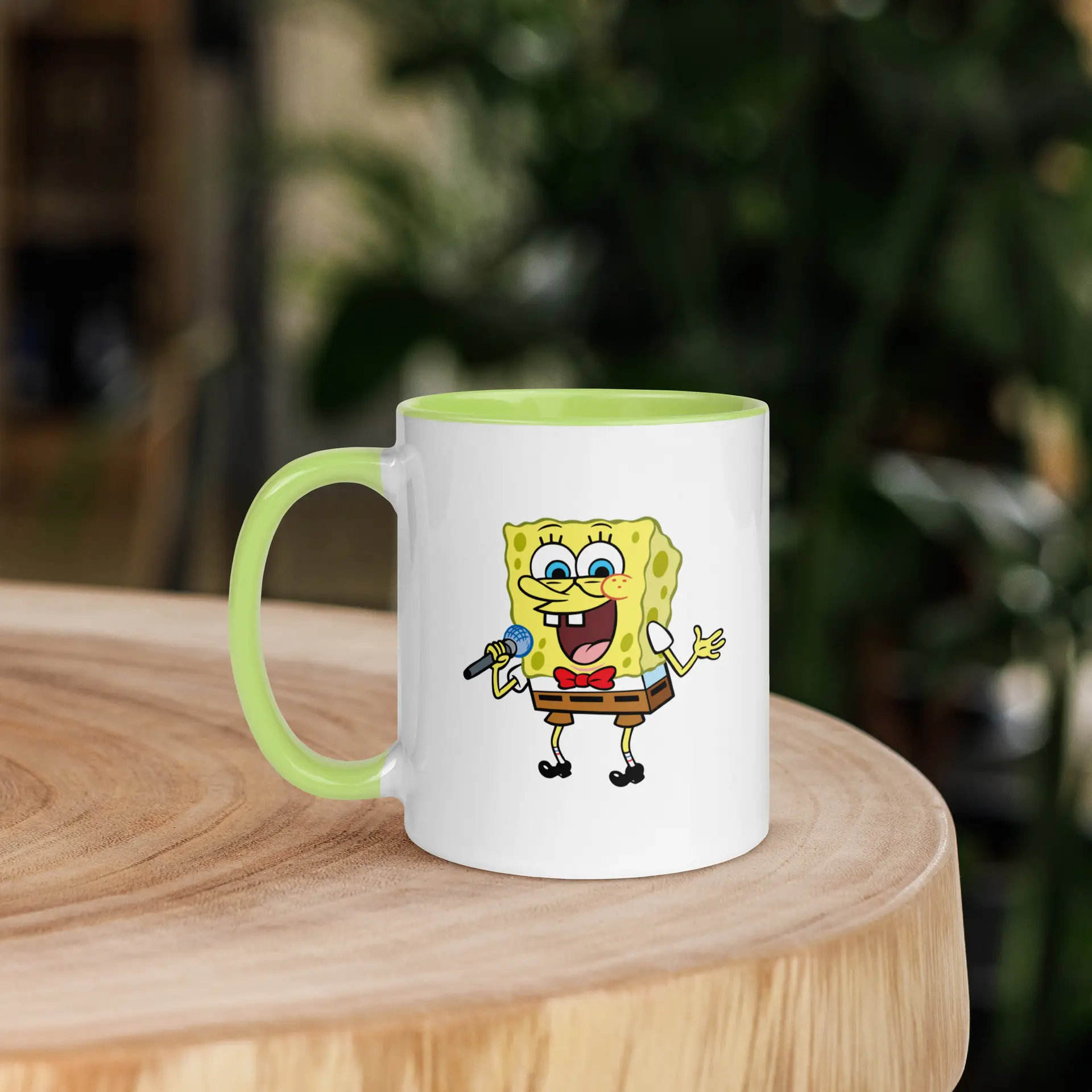 Spongebob Fan Mug with Color Inside - Image 26