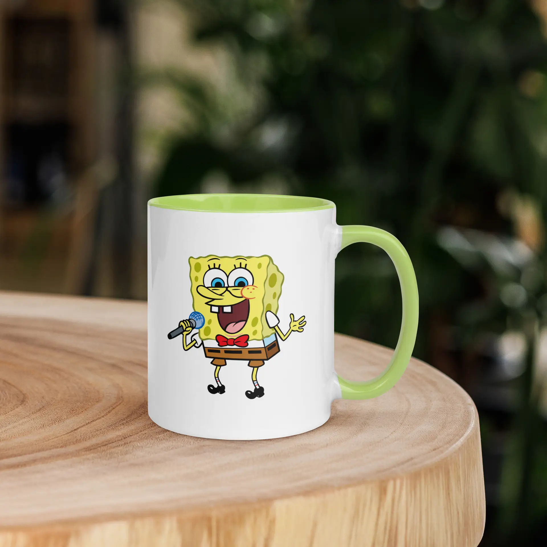 Spongebob Fan Mug with Color Inside - Image 27