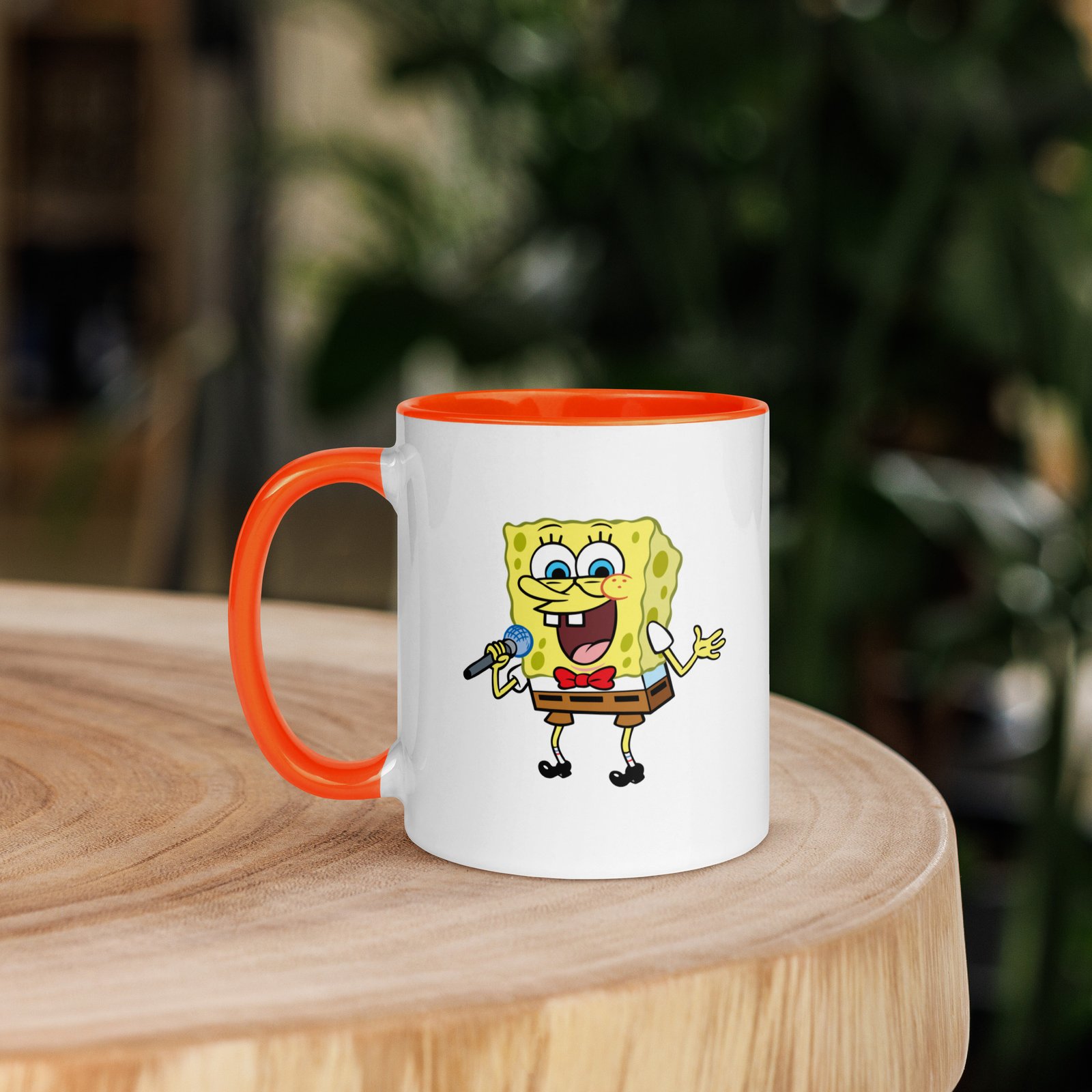 Spongebob Fan Mug with Color Inside - Image 14