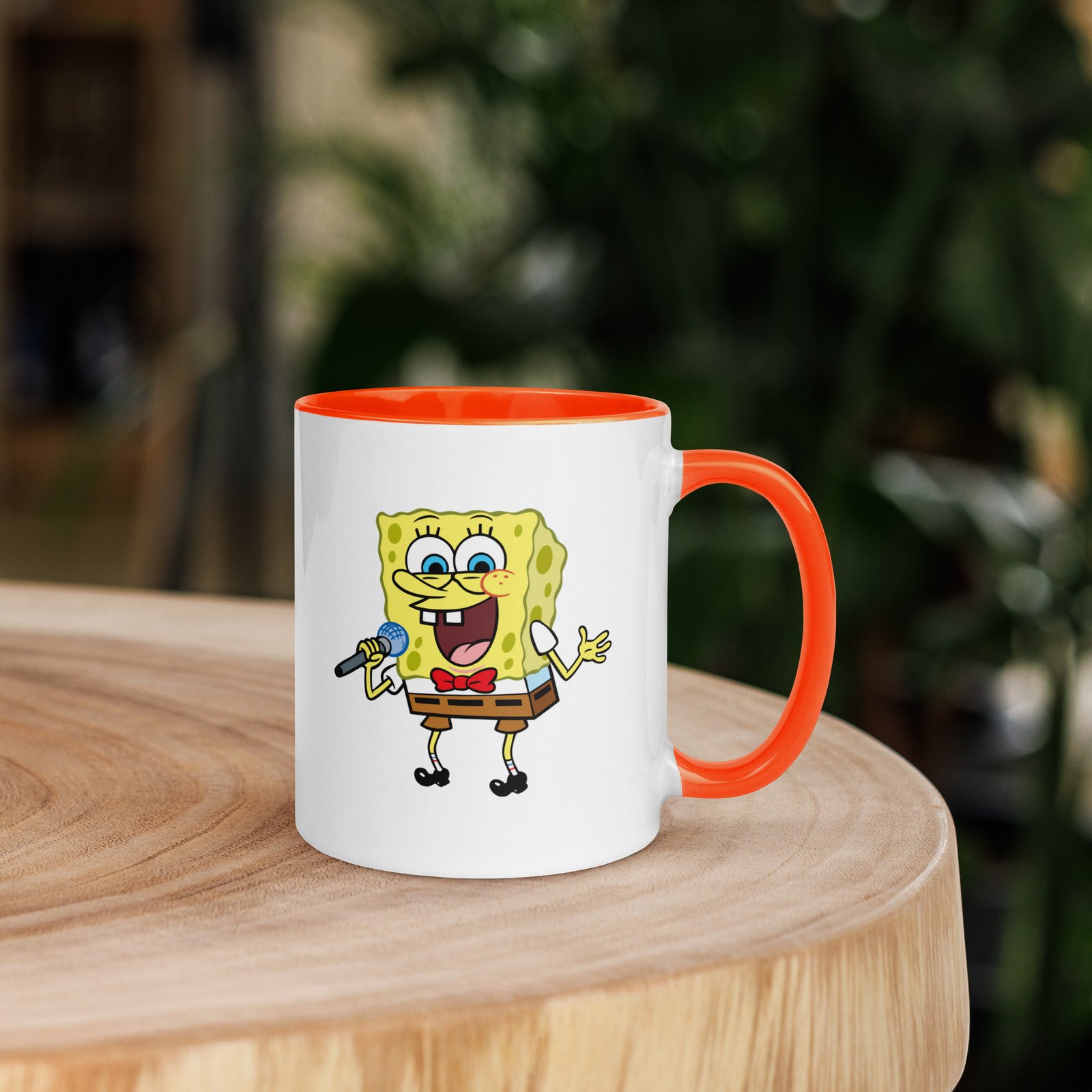 Spongebob Fan Mug with Color Inside - Image 15