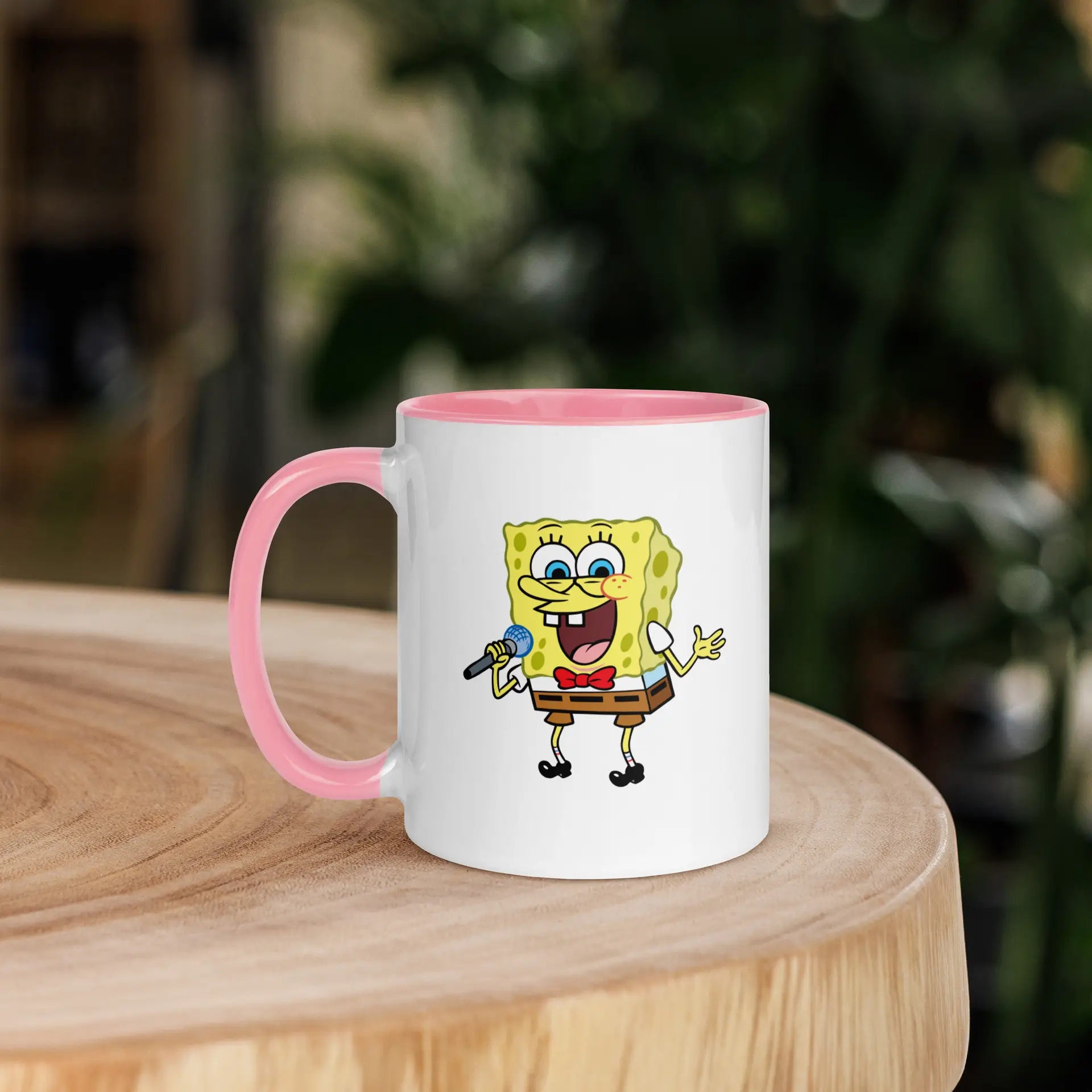 Spongebob Fan Mug with Color Inside - Image 20