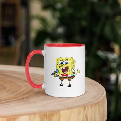 Spongebob Fan Mug with Color Inside