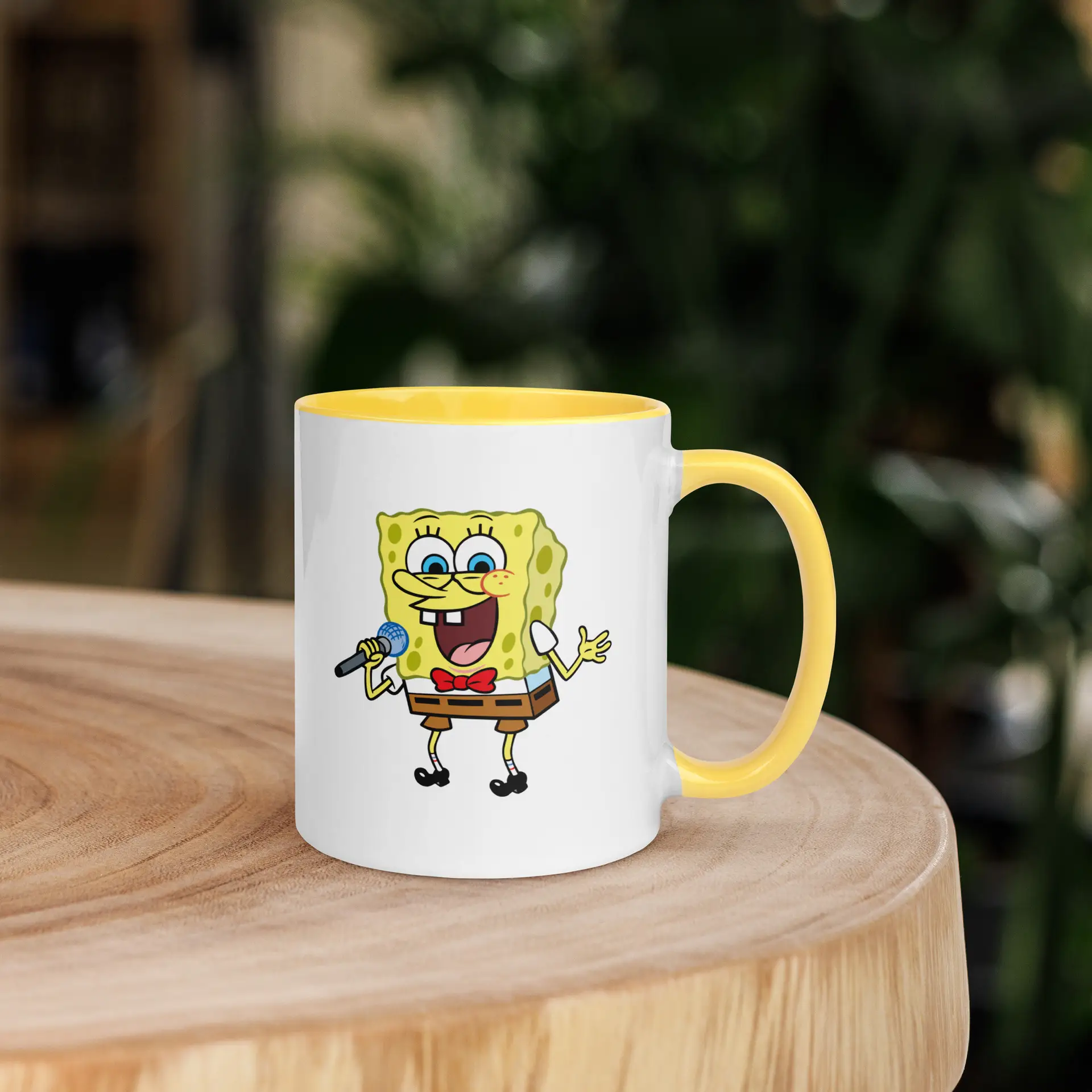 Spongebob Fan Mug with Color Inside - Image 30