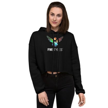 FMSTYLES® Signature Ladies Crop Hoodie