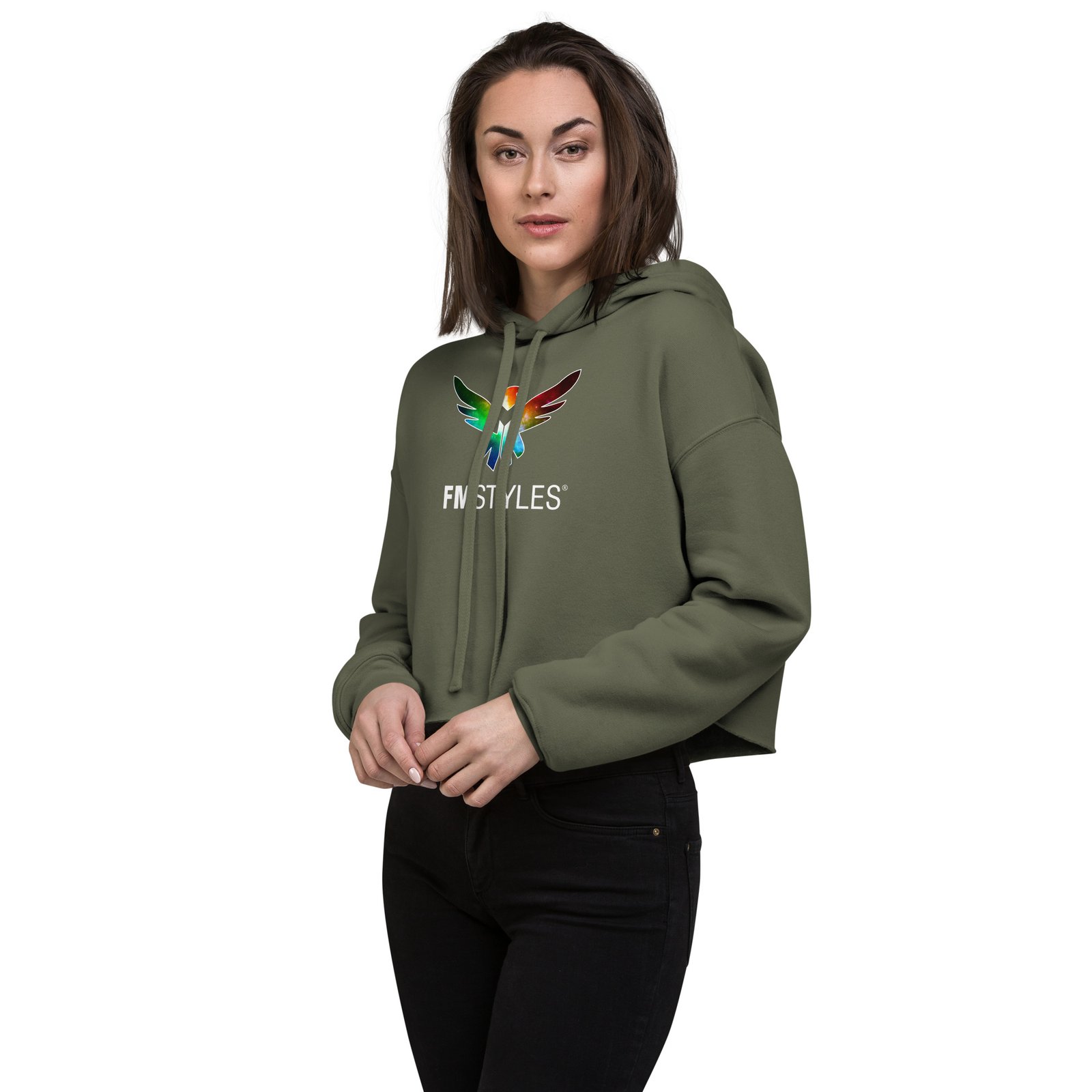 FMSTYLES® Signature Ladies Crop Hoodie - Image 7