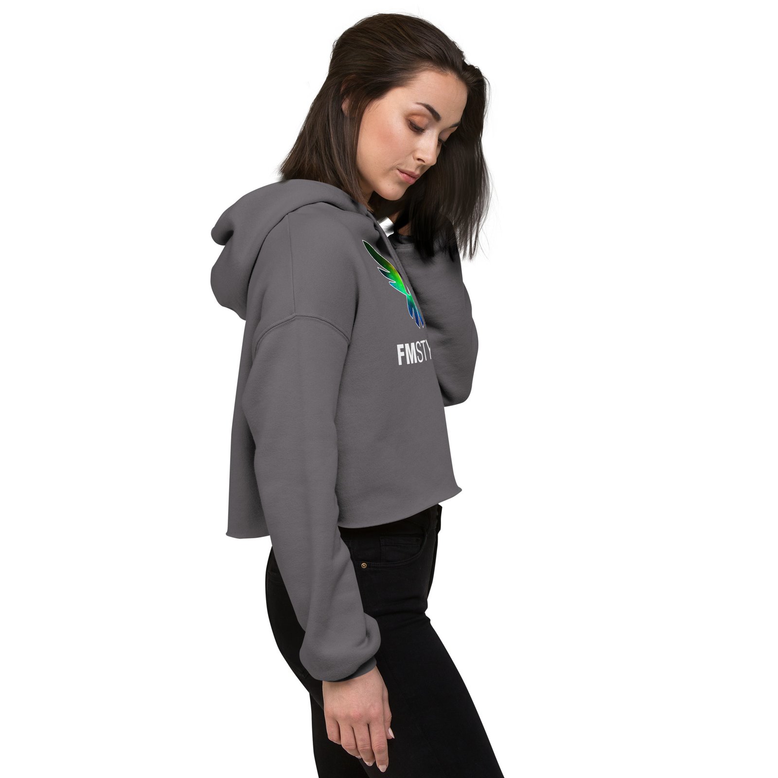 FMSTYLES® Signature Ladies Crop Hoodie - Image 12