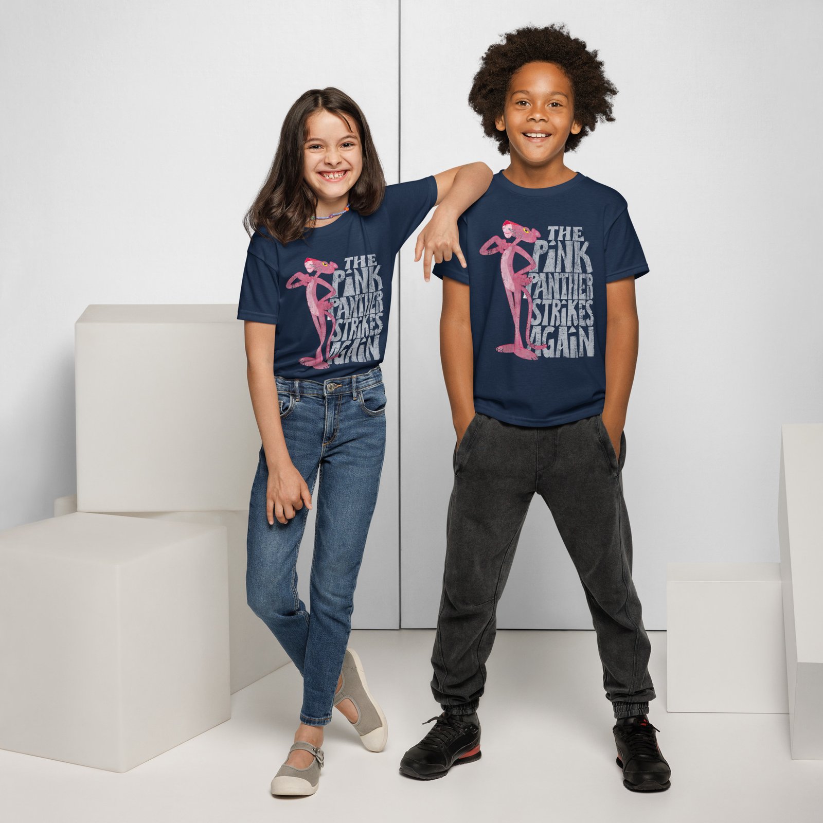 The Pink Panther Strikes Again Kids Unisex T-shirt - Image 2
