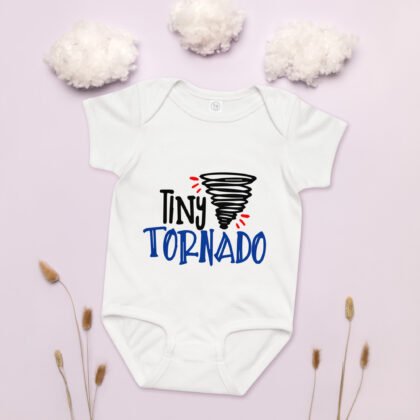 Tiny Tornado Baby jersey bodysuit