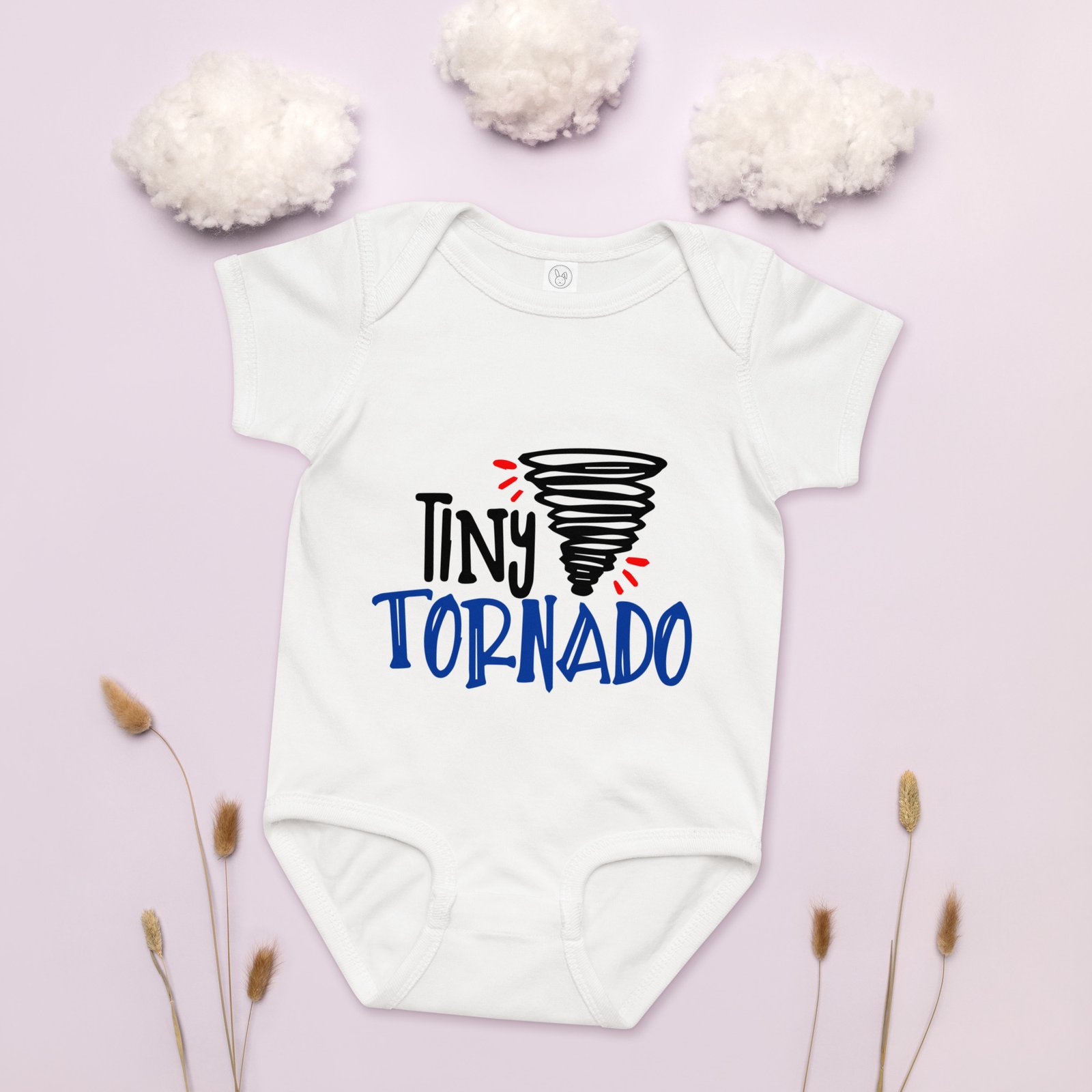 Tiny Tornado Baby jersey bodysuit