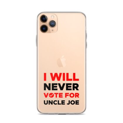 Never Biden Clear Case for iPhone®