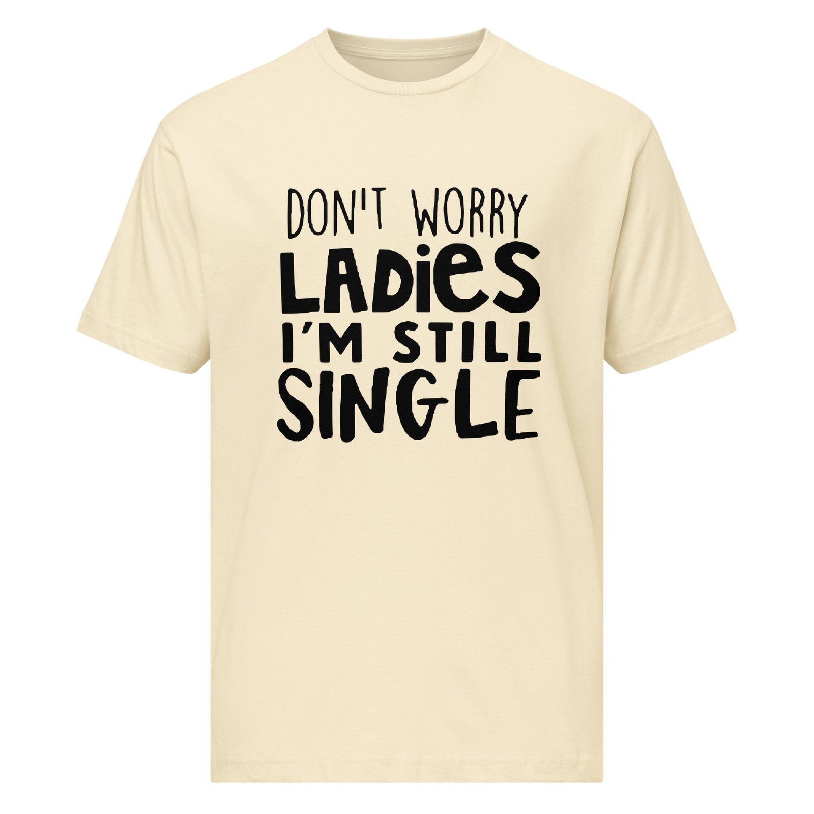 I'm Single Ladies Unisex fine jersey tee - Image 2