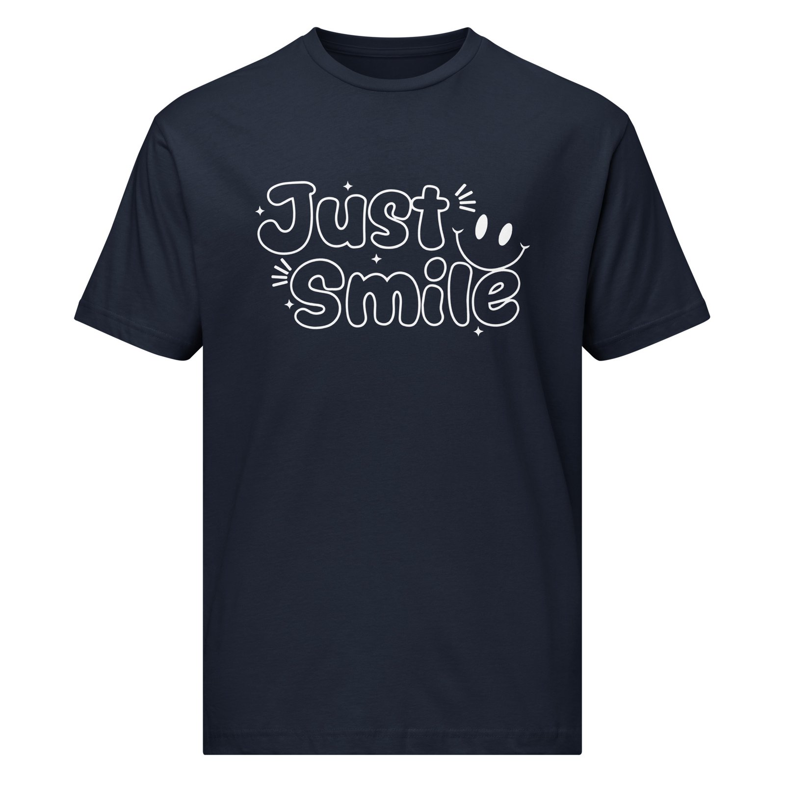 Just Smile Unisex fine jersey tee - Image 6