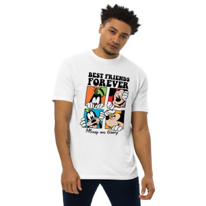 Best Friends forever Men’s premium heavyweight tee