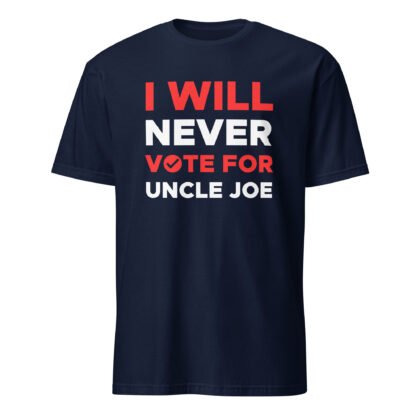 Never Biden Short-Sleeve Unisex T-Shirt