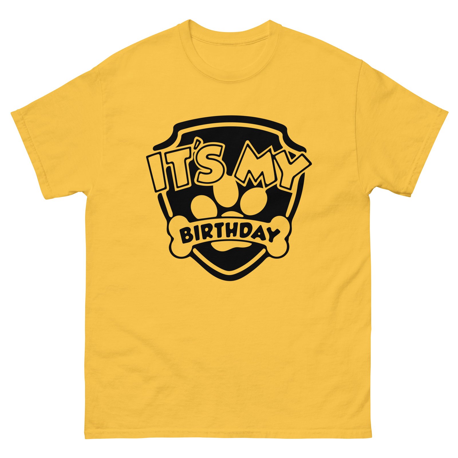 PAW It's my Birthday Unisex classic tee
