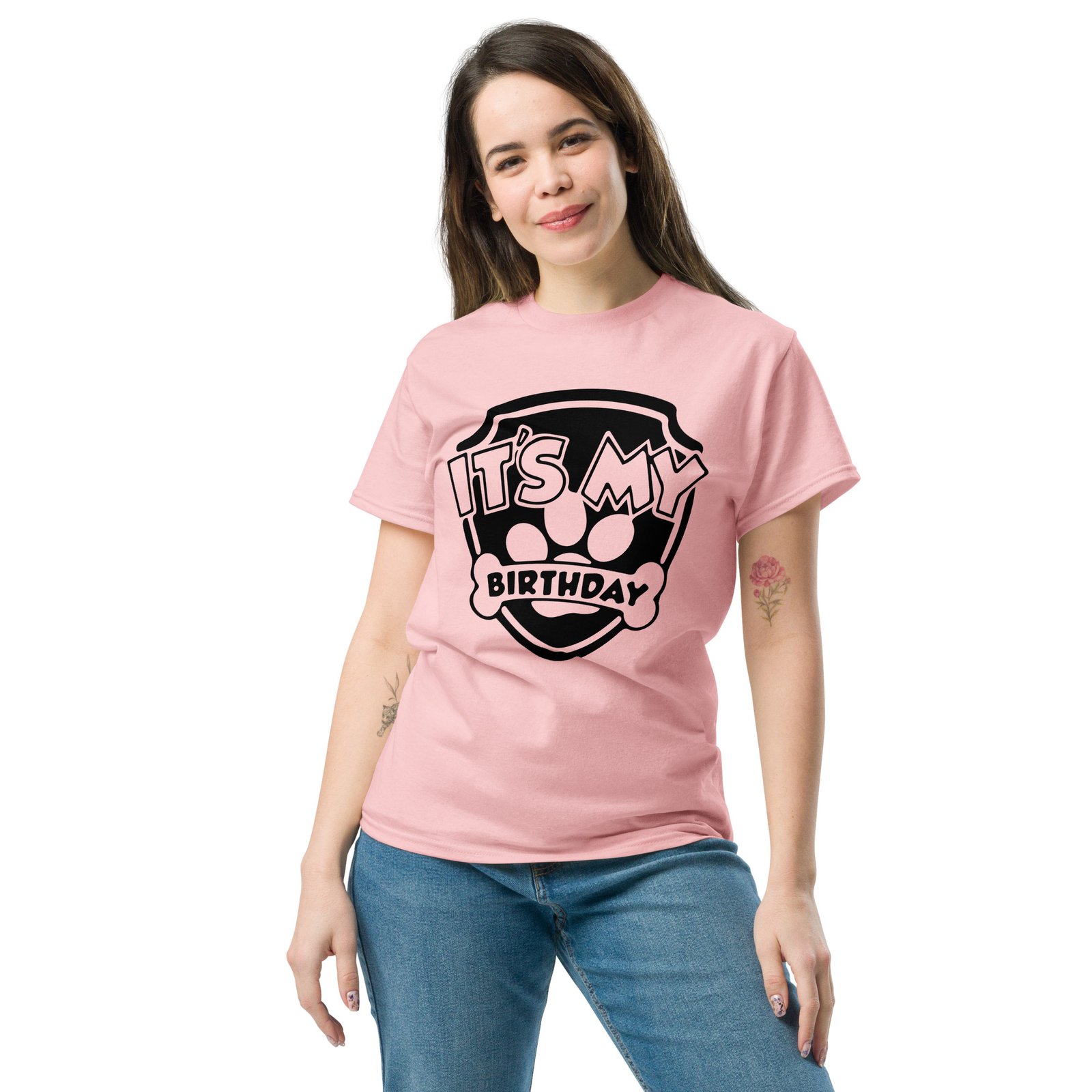 PAW It's my Birthday Unisex classic tee - Image 5