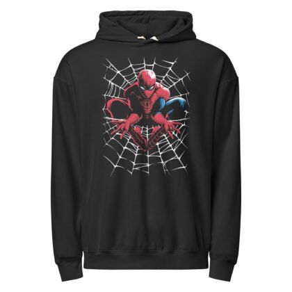 Premium Spiderman Design Unisex garment-dyed lightweight hoodie