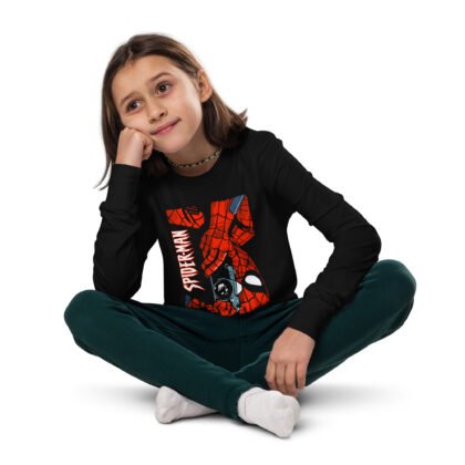 Premium Spiderman Youth long sleeve tee
