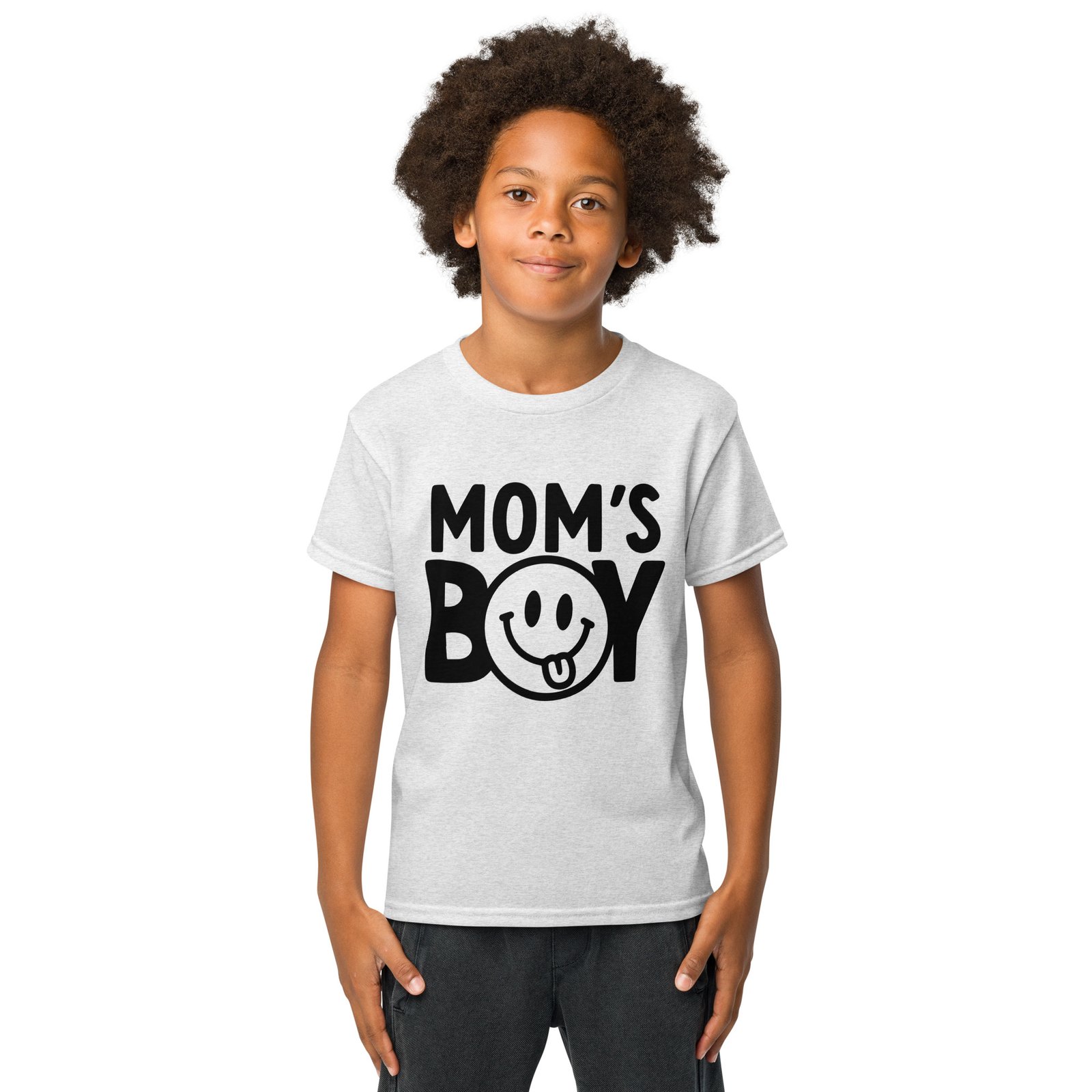 Mom's Boy Youth t-shirt - Image 6
