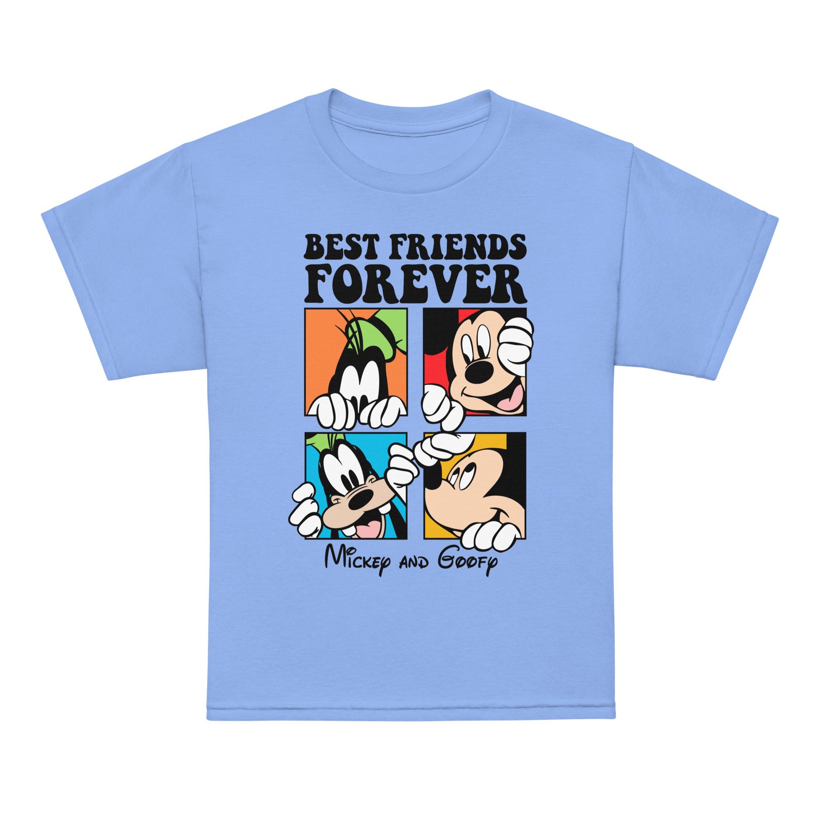 Mickey & Goofy Best Friends forever Kids Unisex t-shirt - Image 7