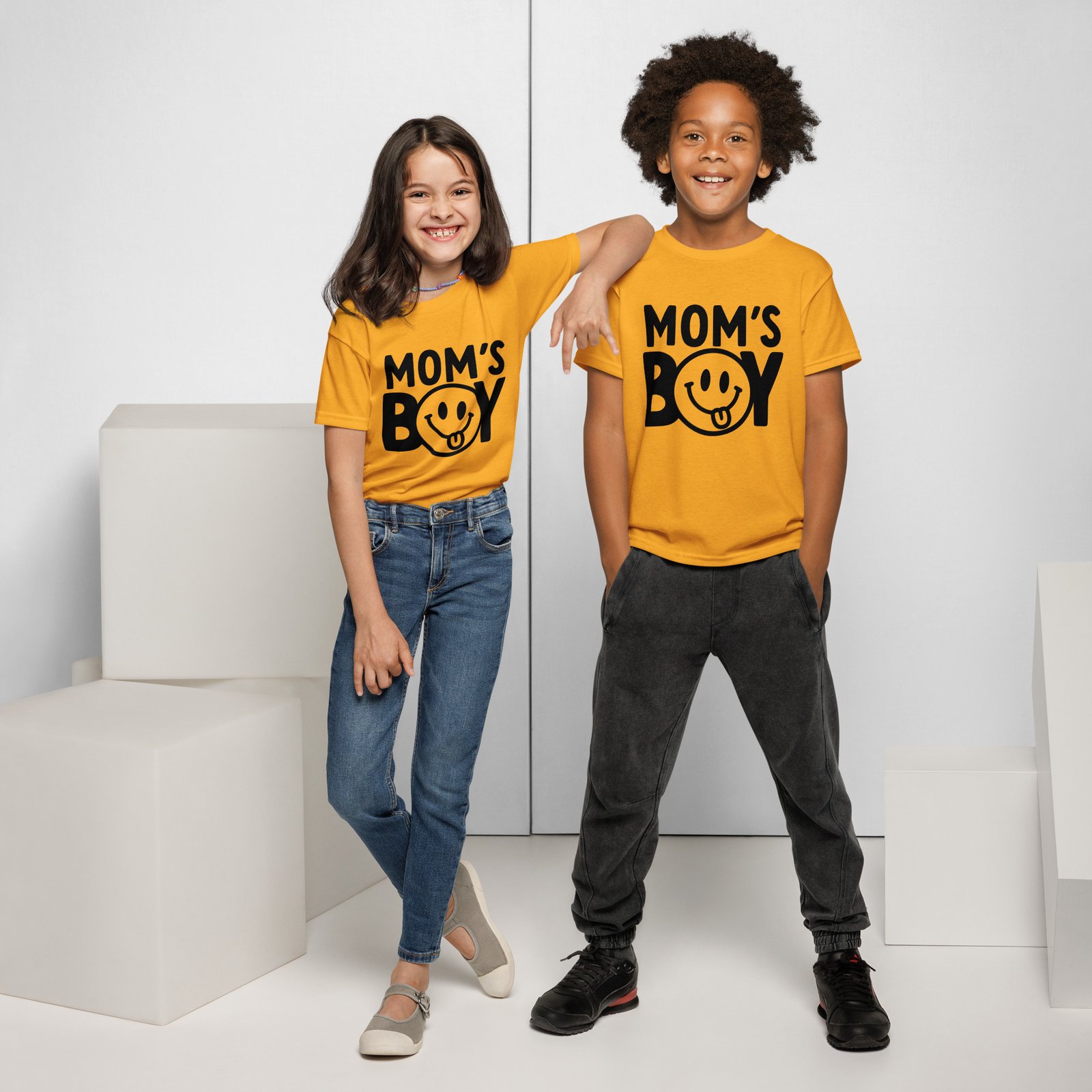 Mom's Boy Youth t-shirt - Image 3