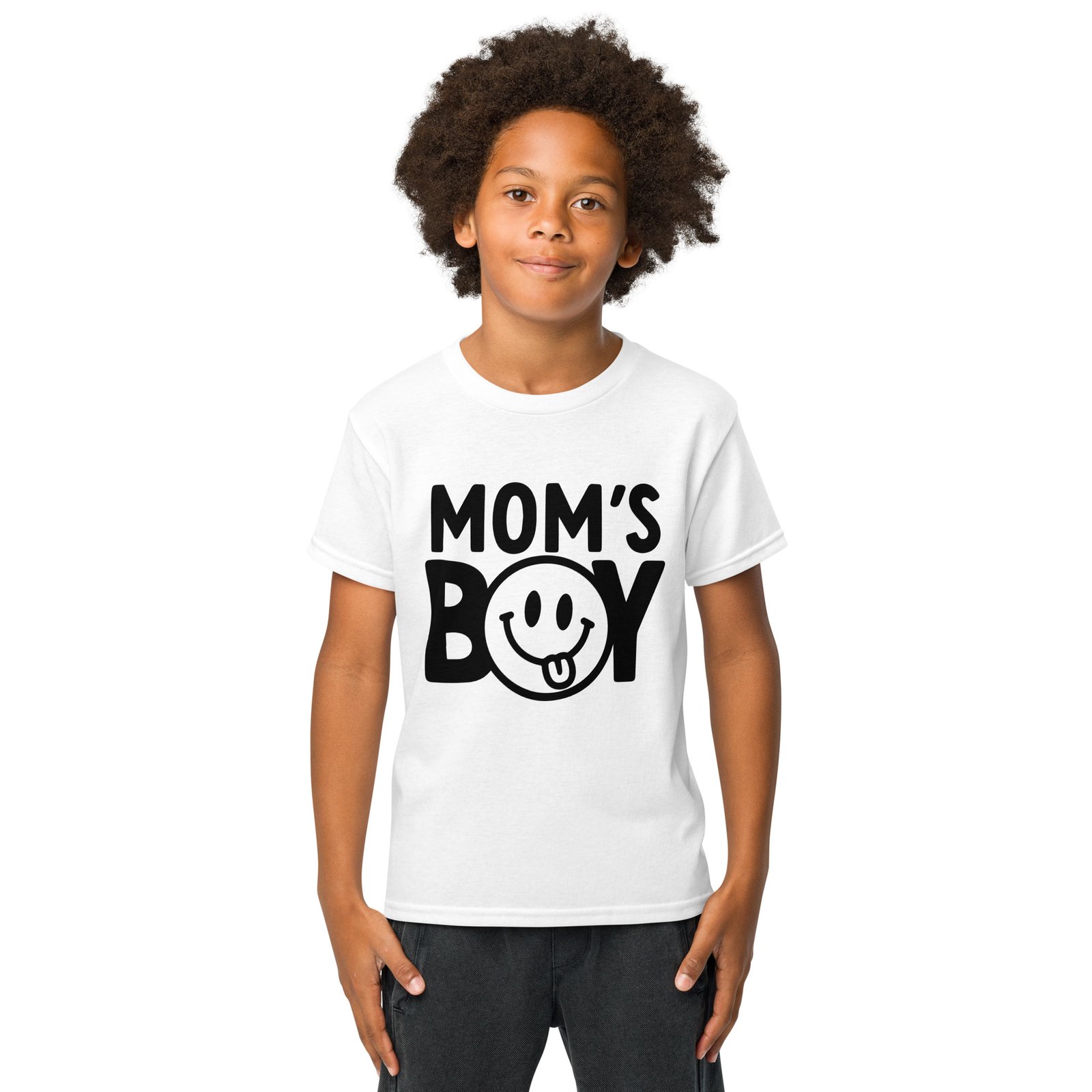 Mom's Boy Youth t-shirt