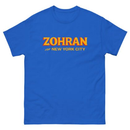 Zohran Mamdani for New York City Unisex classic tee