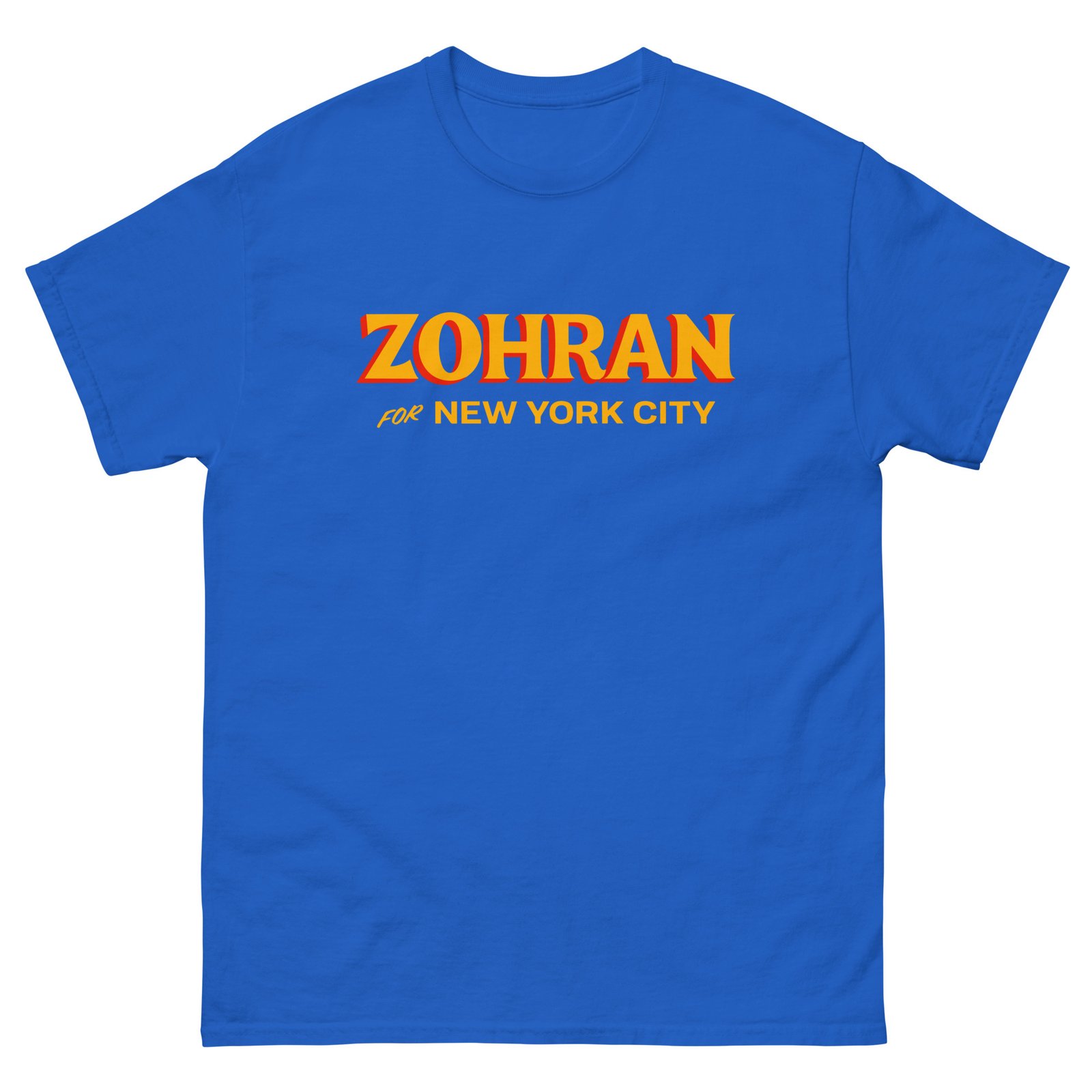 Zohran Mamdani for New York City Unisex classic tee