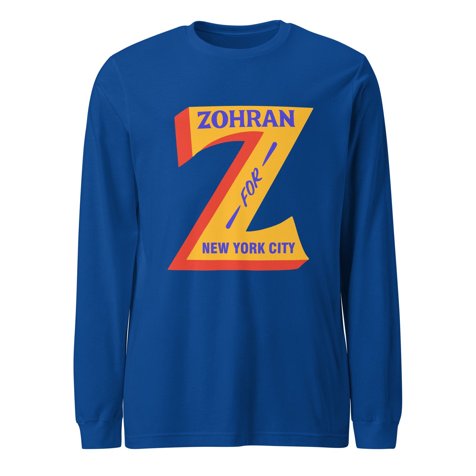 Zohran Mamdani for NYC Unisex Long Sleeve Tee